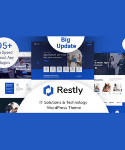 Restly – IT Solutions & Technology WordPress Theme