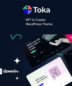 Toka – NFT & Crypto WordPress Theme