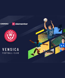 Vensica – Football Club Manager Elementor Theme