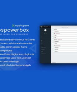 WPSPowerbox – Addon for WPShapere WordPress Admin Theme