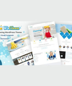 We Clean – Cleaning WordPress