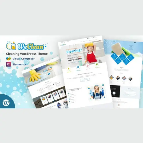 We Clean – Cleaning WordPress