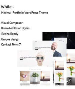 White – Minimal Portfolio WordPress Theme