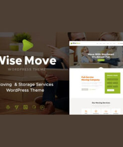 Wise Move | Relocation and Storage Services WordPress Theme