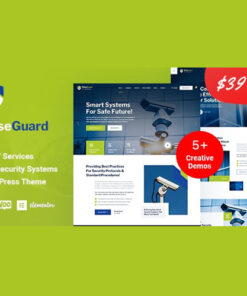 WiseGuard – CCTV and Security Systems WordPress Theme