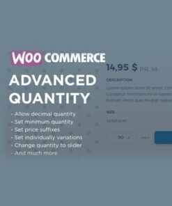 WooCommerce Advanced Quantity