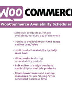WooCommerce Availability Scheduler