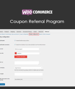 WooCommerce Coupon Referral Program