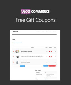 WooCommerce Free Gift Coupons