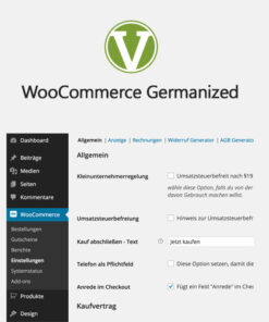 WooCommerce Germanized Pro by Vendidero
