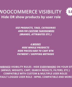 WooCommerce Hide Products, Categories, Prices, Payment and Shipping by User Role