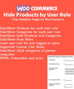 WooCommerce Hide Products by User Roles