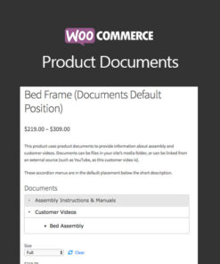 WooCommerce Product Documents