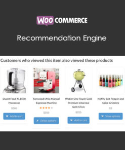 WooCommerce Recommendation Engine