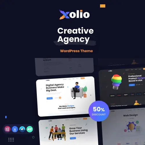 Xolio – Creative Agency & Portfolio WordPress Theme