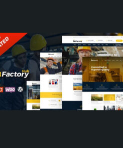 Factory HUB – Industry and Construction WordPress Theme