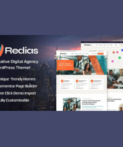 Redias – Creative Digital Agency WordPress Theme