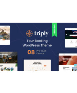 Triply – Tour Booking WordPress Theme