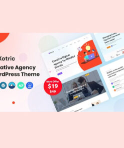 Xotric – Creative Agency WordPress Theme + RTL