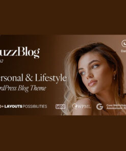 Buzz – Personal & Lifestyle WordPress Blog Theme with Dark Mode