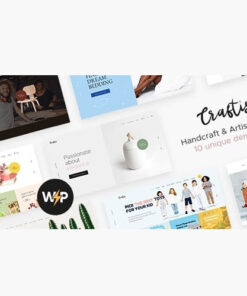 Craftis – Handmade, Handcraft & Artisan WordPress Theme + WCFM