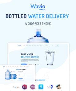 Wavio – Water Delivery & Aqua Filters WordPress Theme