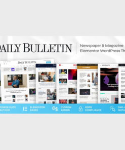 Daily Bulletin – Magazine & Newspaper WordPress Theme