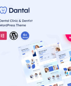 Dantal – Dental Clinic & Dentist WordPress Theme
