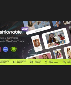 Fashionable – Clothing & Apparel WooCommerce WordPress Theme