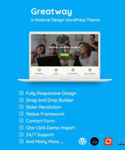 Greatway – Material Design WordPress Theme