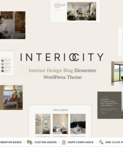 Interiocity – Home Decor Blog and Interior Design Magazine WordPress Theme
