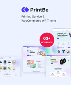 PrintBe – Printing Service & WooCommerce WP Theme