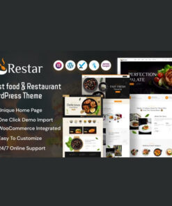 Restar – Fast Food & Restaurant WordPress Theme