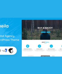 Sheila – Material Design Agency WordPress Theme