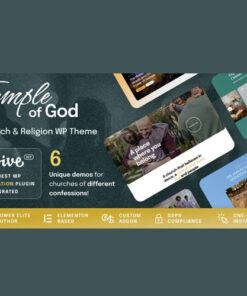 Temple of God – Religion and Church WordPress Theme