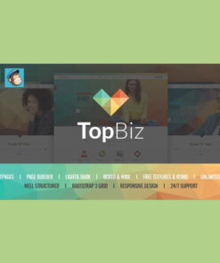 TopBiz – Responsive Corporate WordPress Theme
