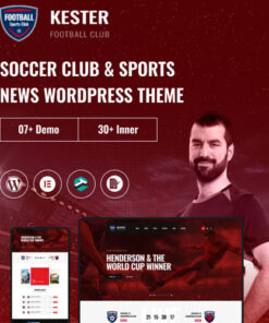 Kester – Soccer Club & Sports News WordPress Theme