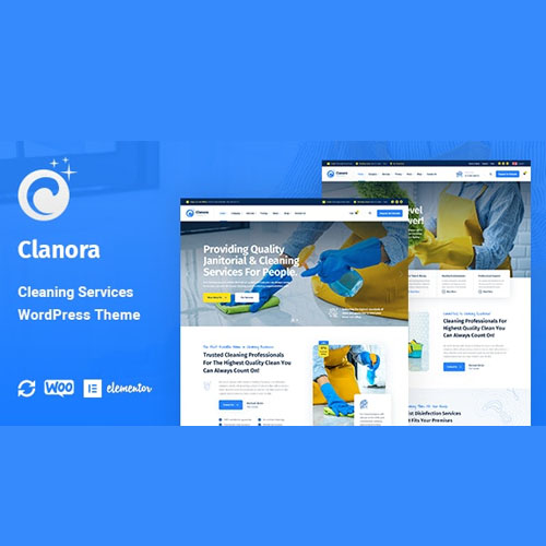 Clanora – Cleaning Services WordPress Theme