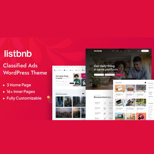 Listbnb – Classified Ads WordPress Theme