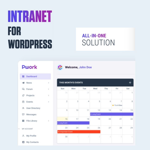 Pwork – Intranet For WordPress