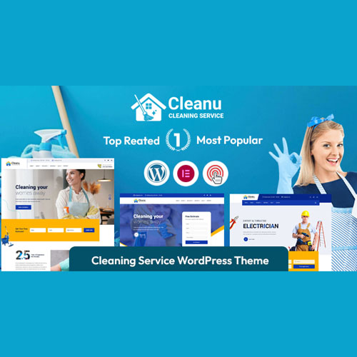 Cleanu – Cleaning Services WordPress