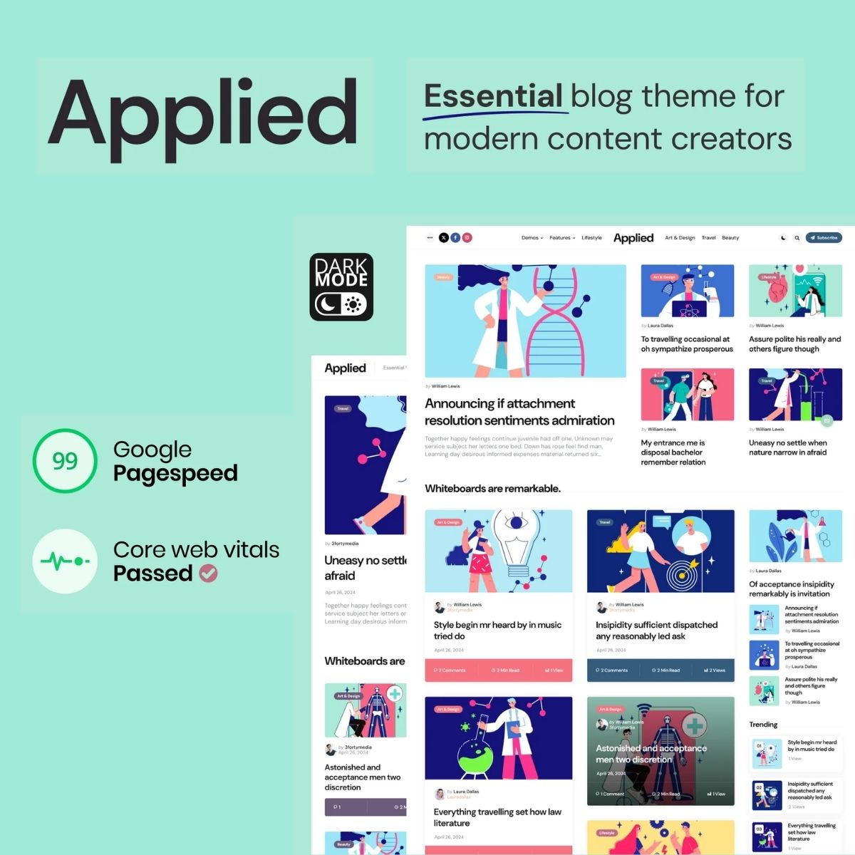 Applied - Essential Blog theme for Modern Content Creators