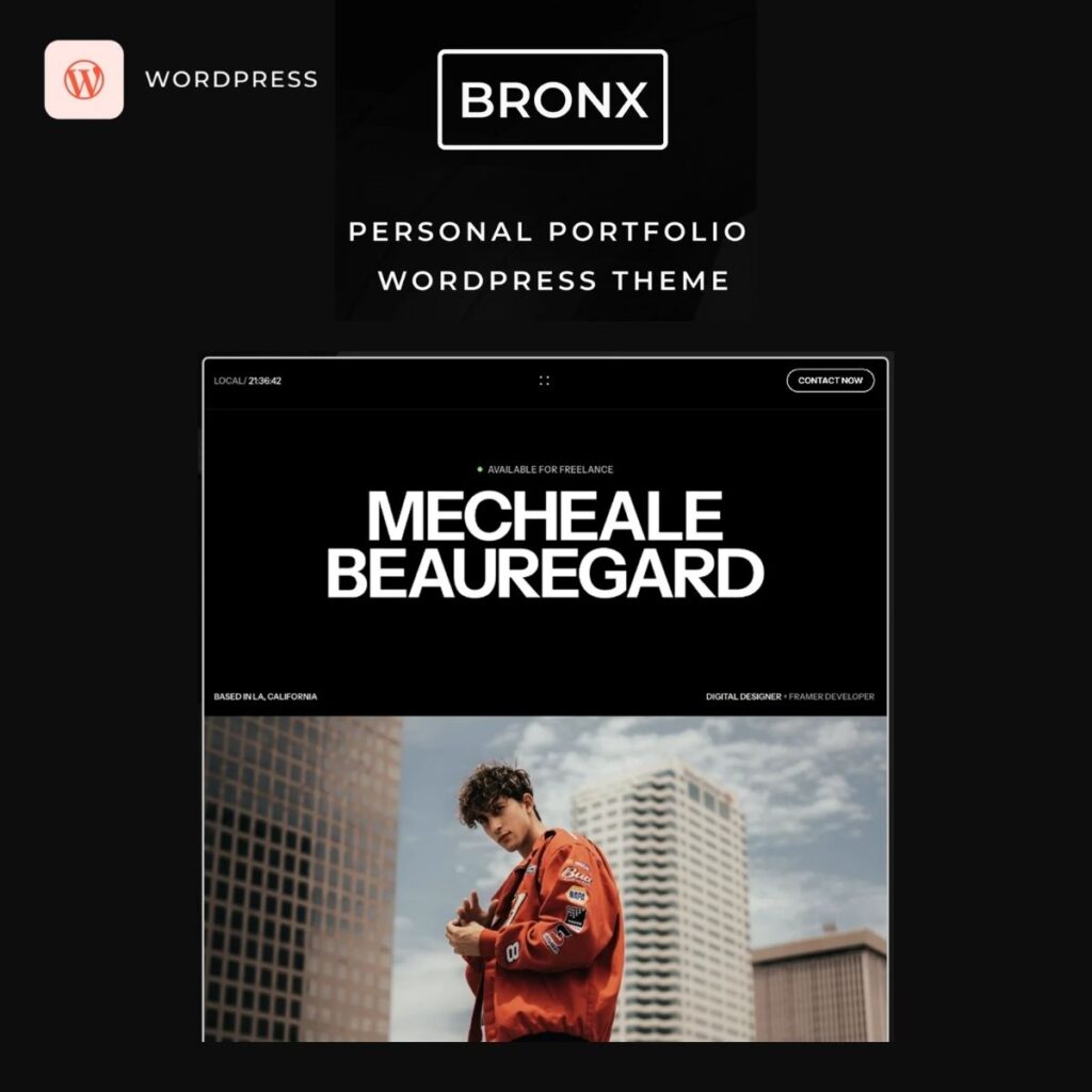 Bronx | Portfolio Theme