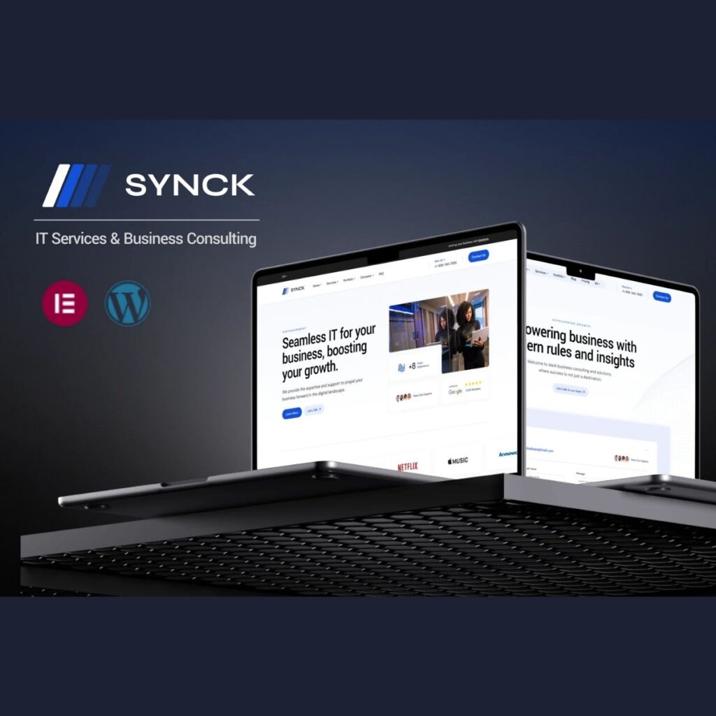 Synck IT Solutions WordPress Theme