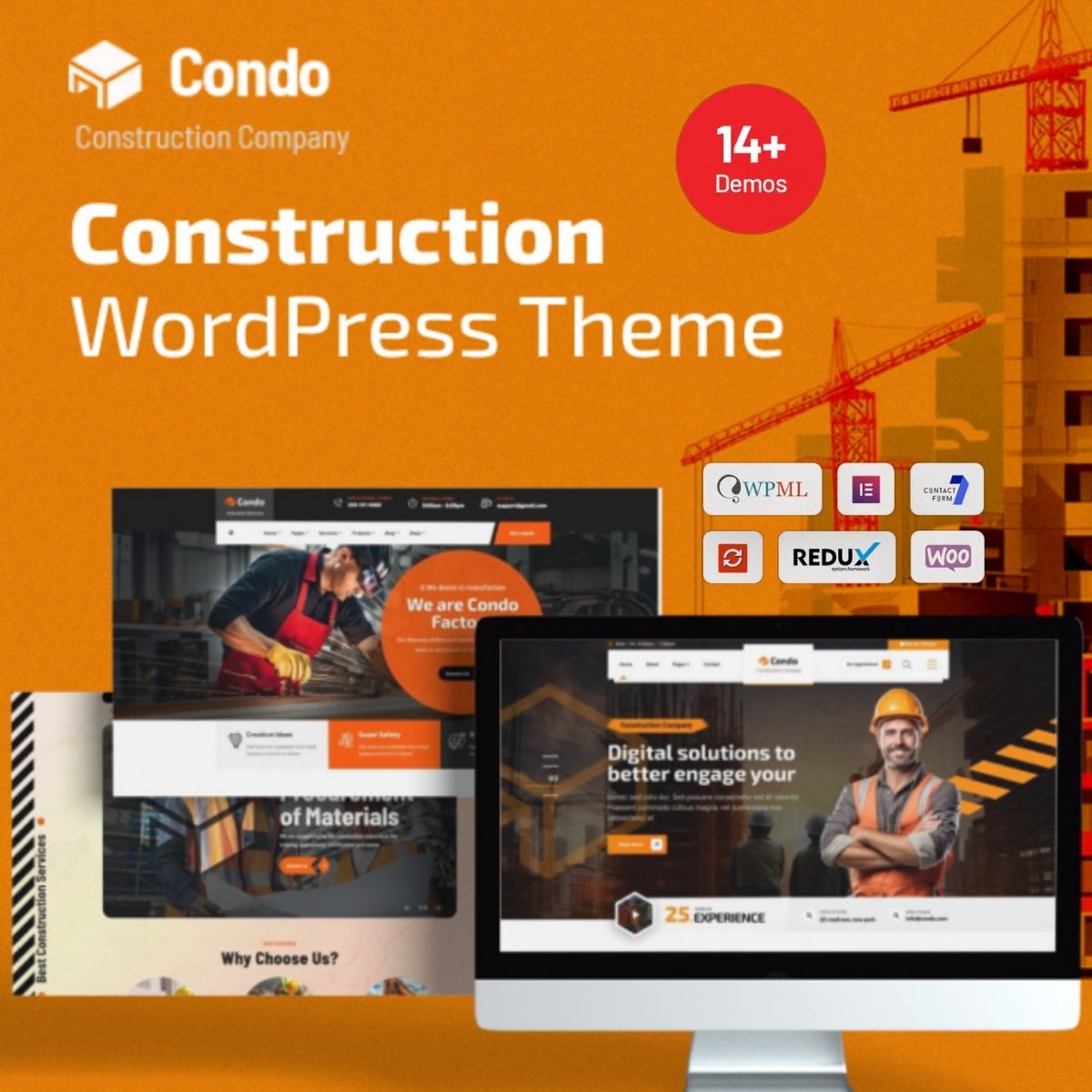 Condo - Construction WordPress Theme