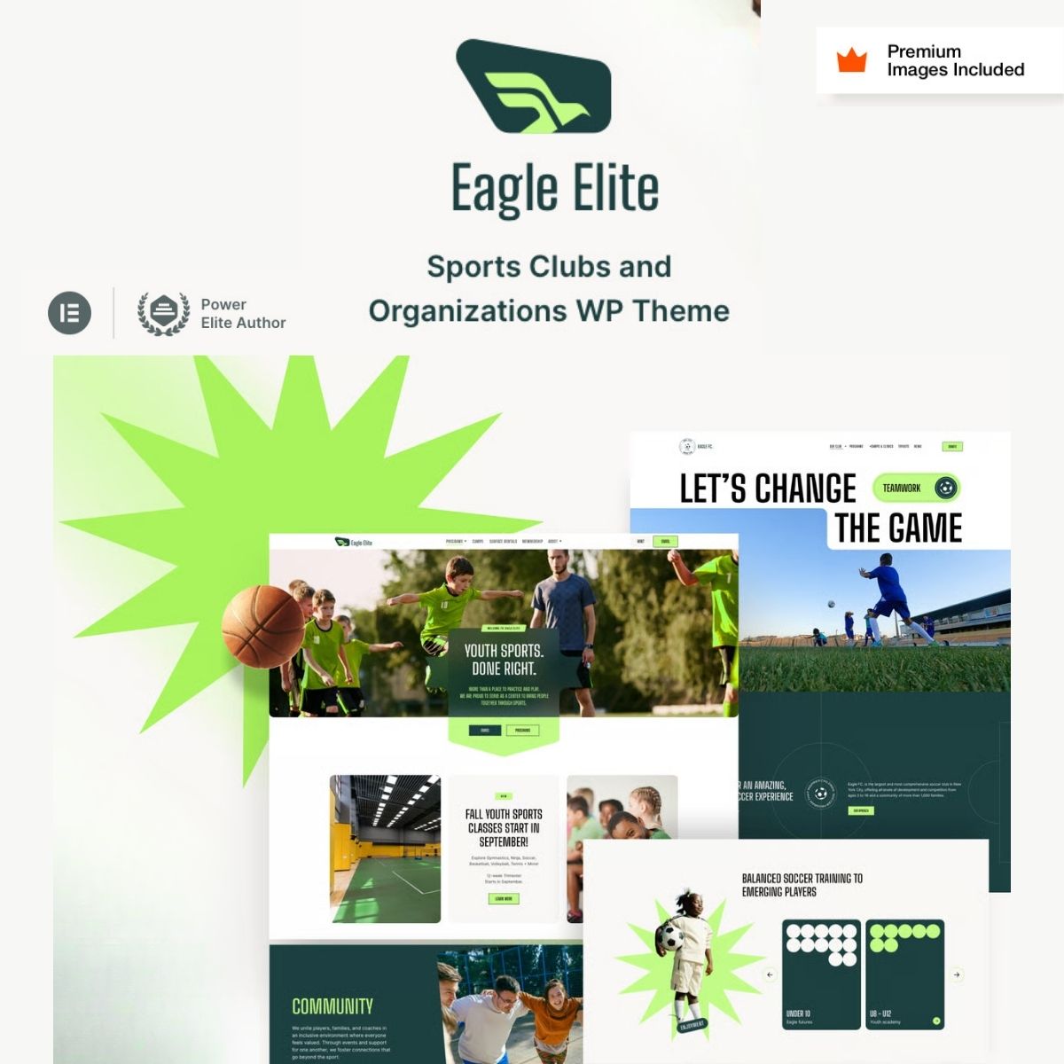 EagleElite - Sports Club WordPress Theme