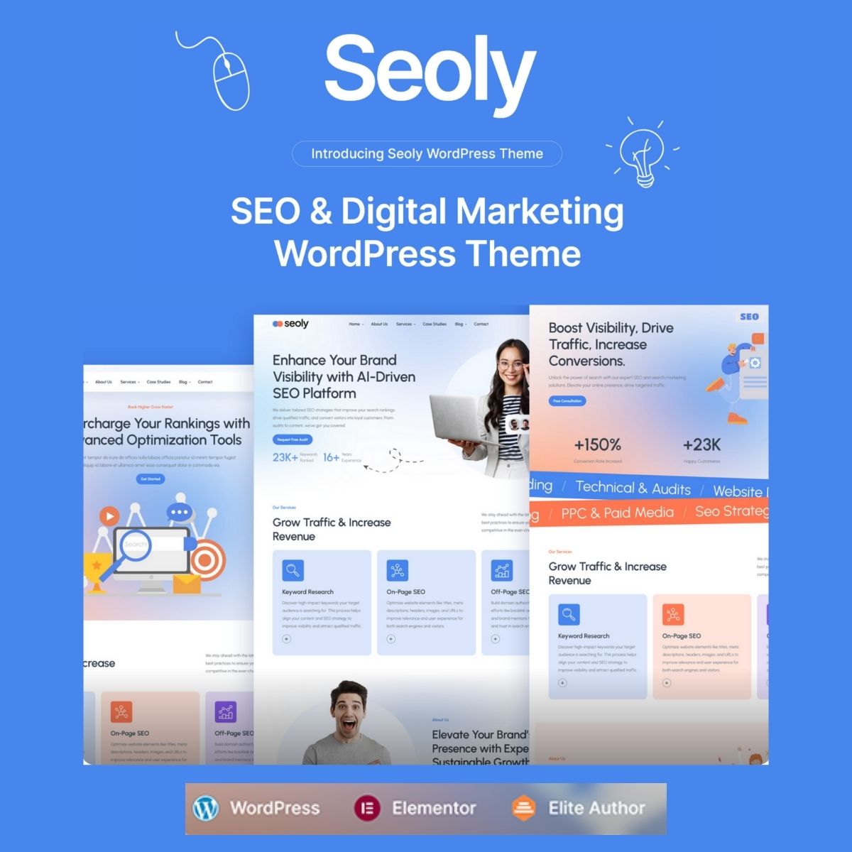 Seoly — SEO & Digital Marketing WordPress Theme