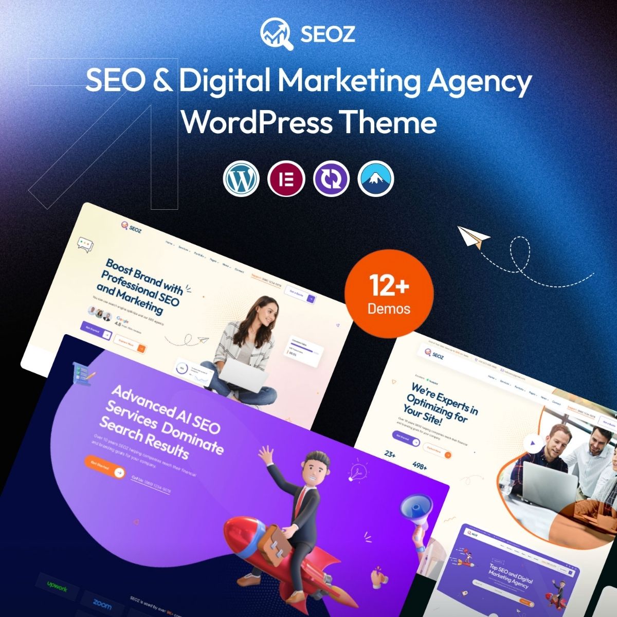 Seoz - SEO & Digital Marketing WordPress Theme