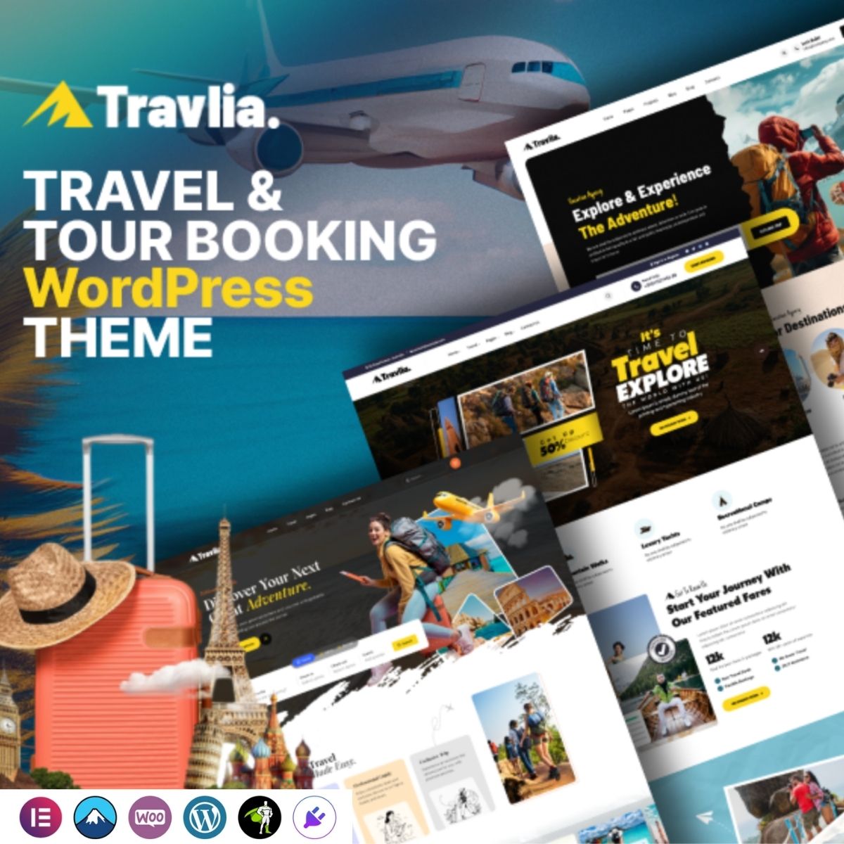 Travlia - Travel & Tour Booking WordPress