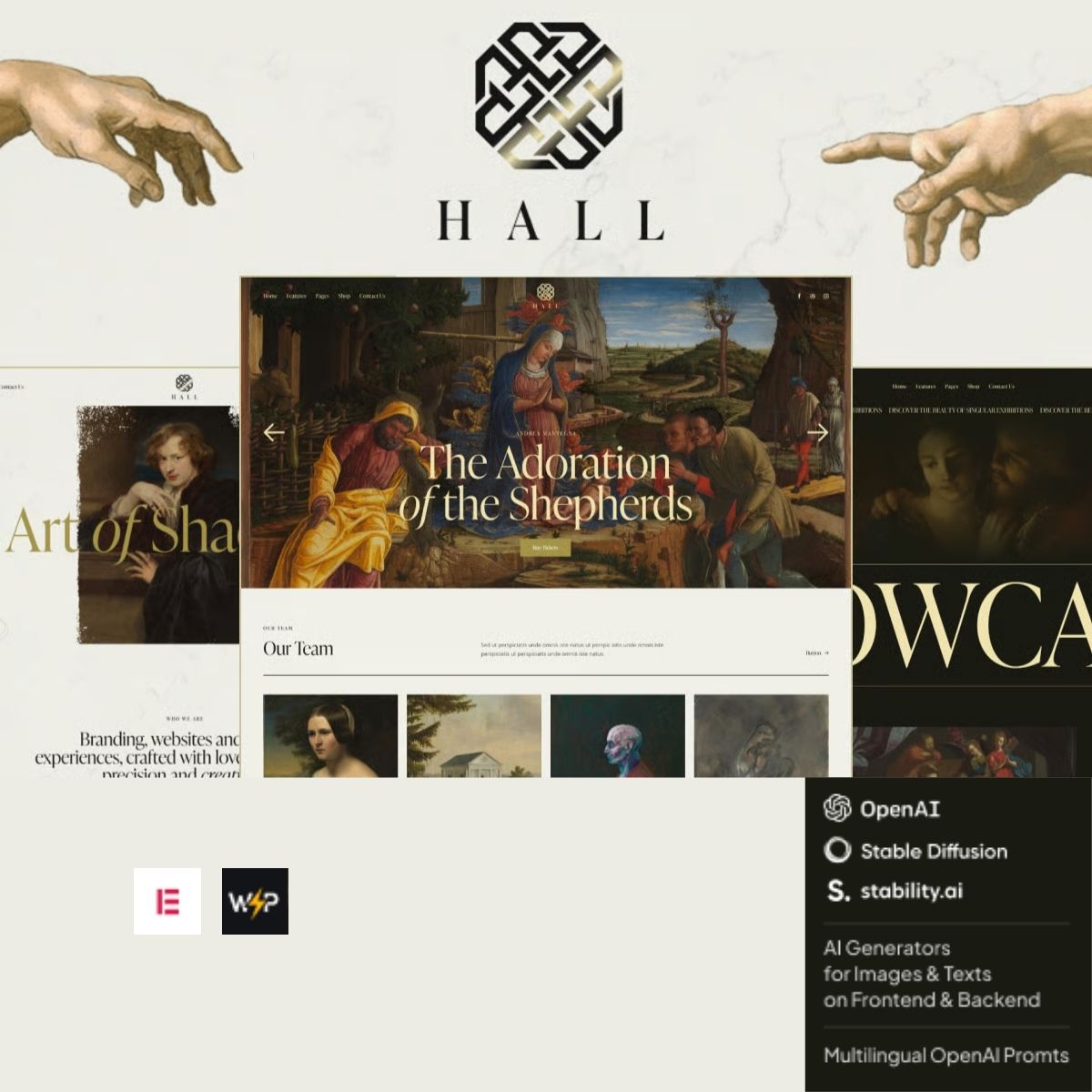 Hall - Museum and Art Gallery WordPress Theme